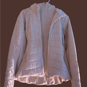 Women's Cream Lulu Lemon Jacket